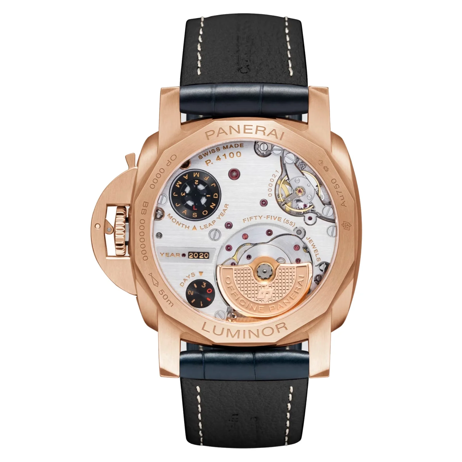 Panerai Watch For Men - Radiomir 1940 10 Days GMT Oro Rosso Boutique Blue