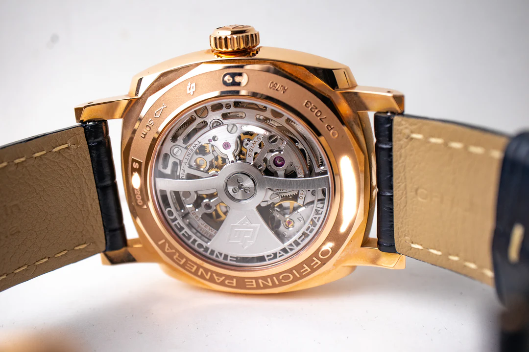 Panerai Watch For Men - Radiomir 1940 10 Days GMT Oro Rosso Boutique Blue
