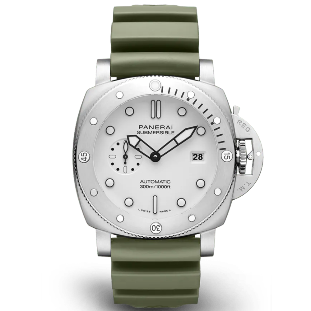 Panerai Watch For Men - Submersible QuarantaQuattro Bianco, 44 mm