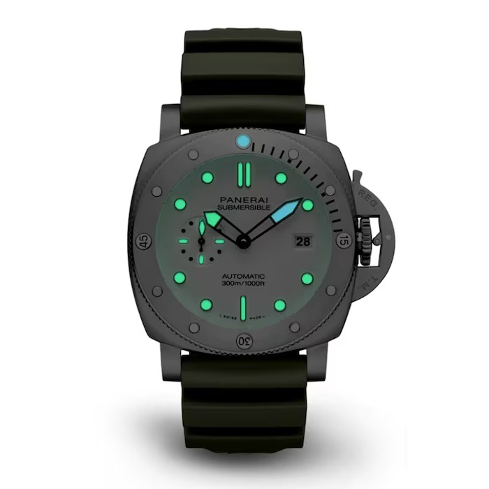 Panerai Watch For Men - Submersible QuarantaQuattro Bianco, 44 mm