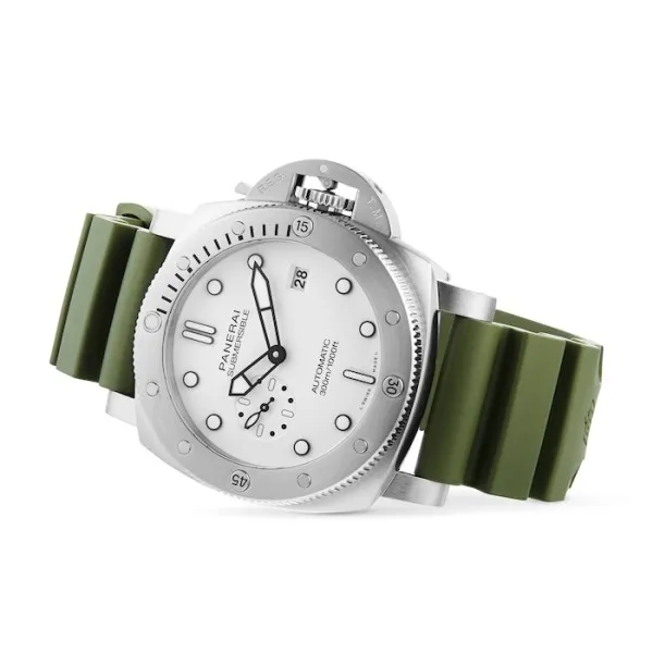 Panerai Watch For Men - Submersible QuarantaQuattro Bianco, 44 mm
