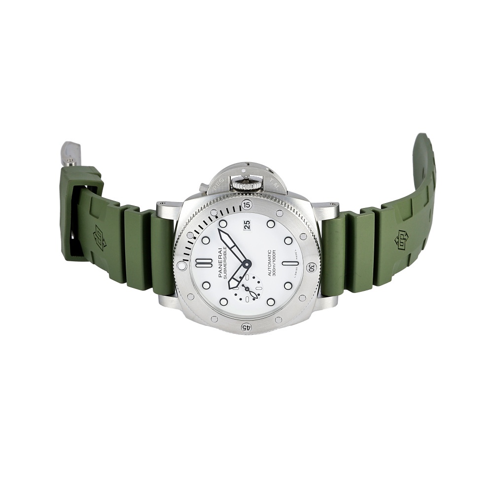 Panerai Watch For Men - Submersible QuarantaQuattro Bianco, 44 mm