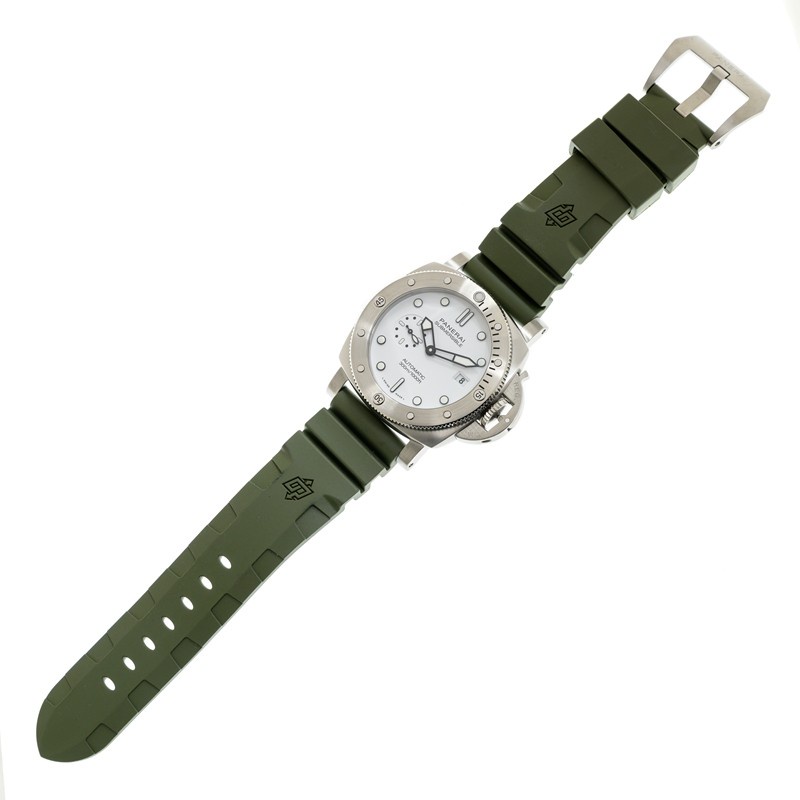 Panerai Watch For Men - Submersible QuarantaQuattro Bianco, 44 mm