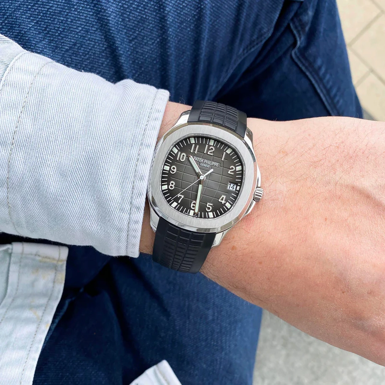 Patek Philippe Watch For Men - Aquanaut Jumbo (5167A-001)