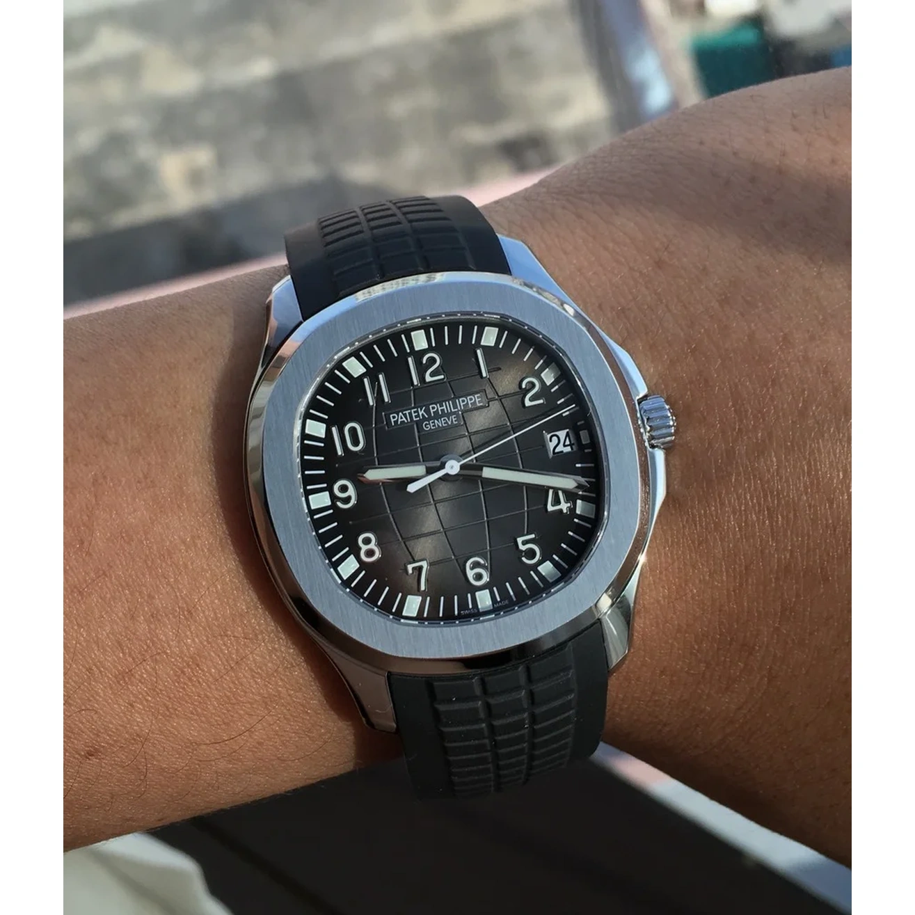 Patek Philippe Watch For Men - Aquanaut Jumbo (5167A-001)