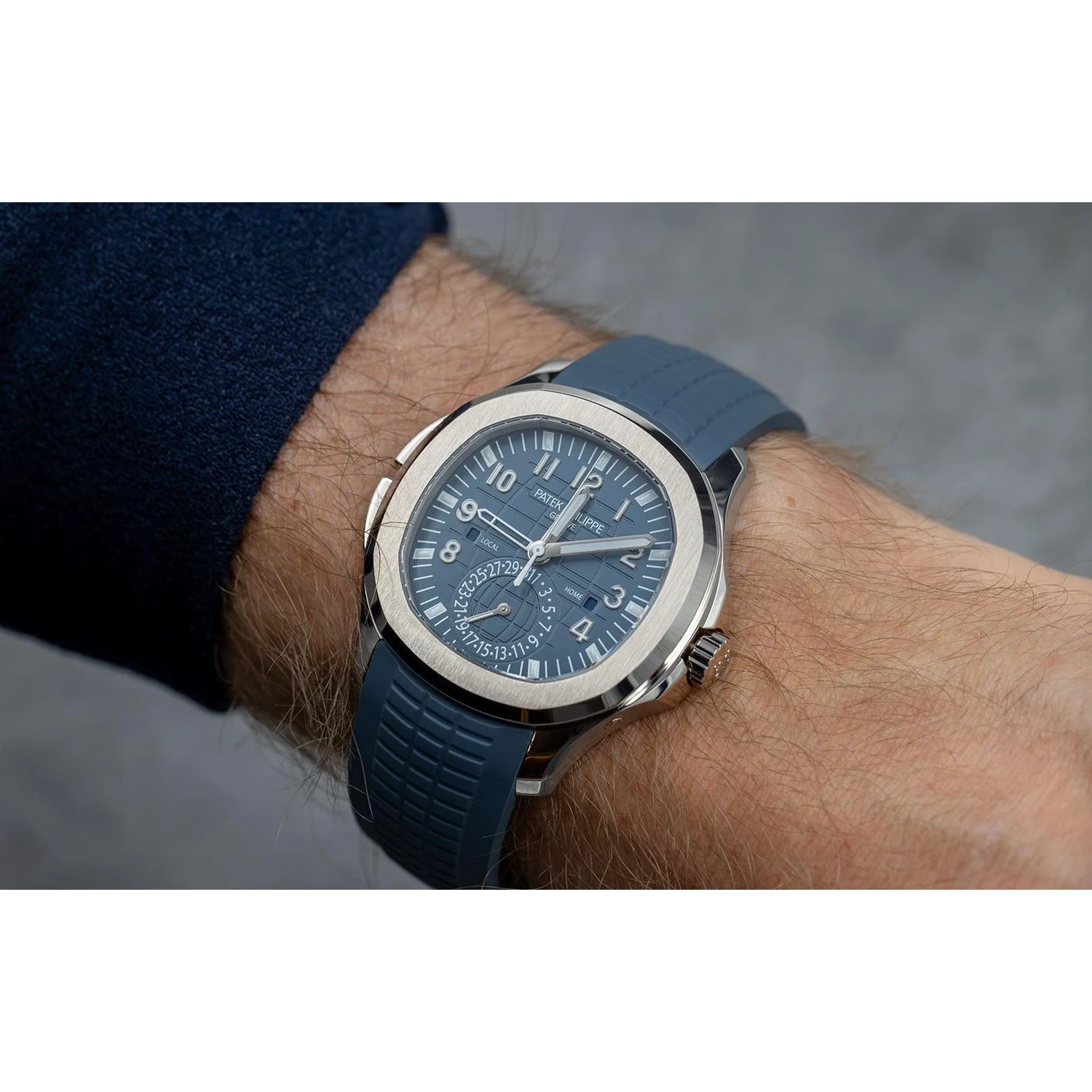  Patek Philippe Watch For Men - Aquanaut Travel Time (5164G-001)