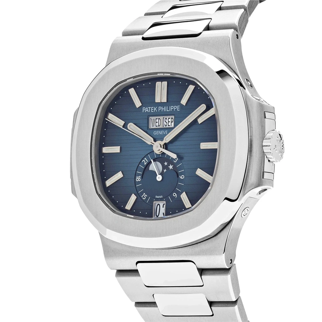 Patek Philippe Watch For Men - Nautilus Annual Calendar Moon Phase (5726-1A-014)