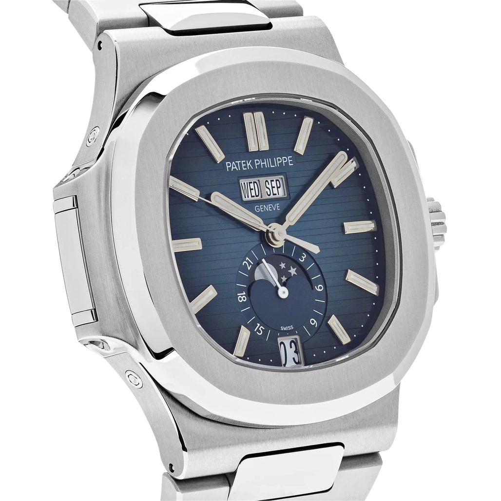 Patek Philippe Watch For Men - Nautilus Annual Calendar Moon Phase (5726-1A-014)