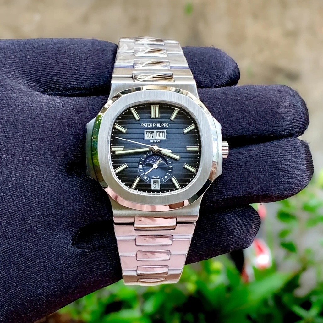 Patek Philippe Watch For Men - Nautilus Annual Calendar Moon Phase (5726-1A-014)