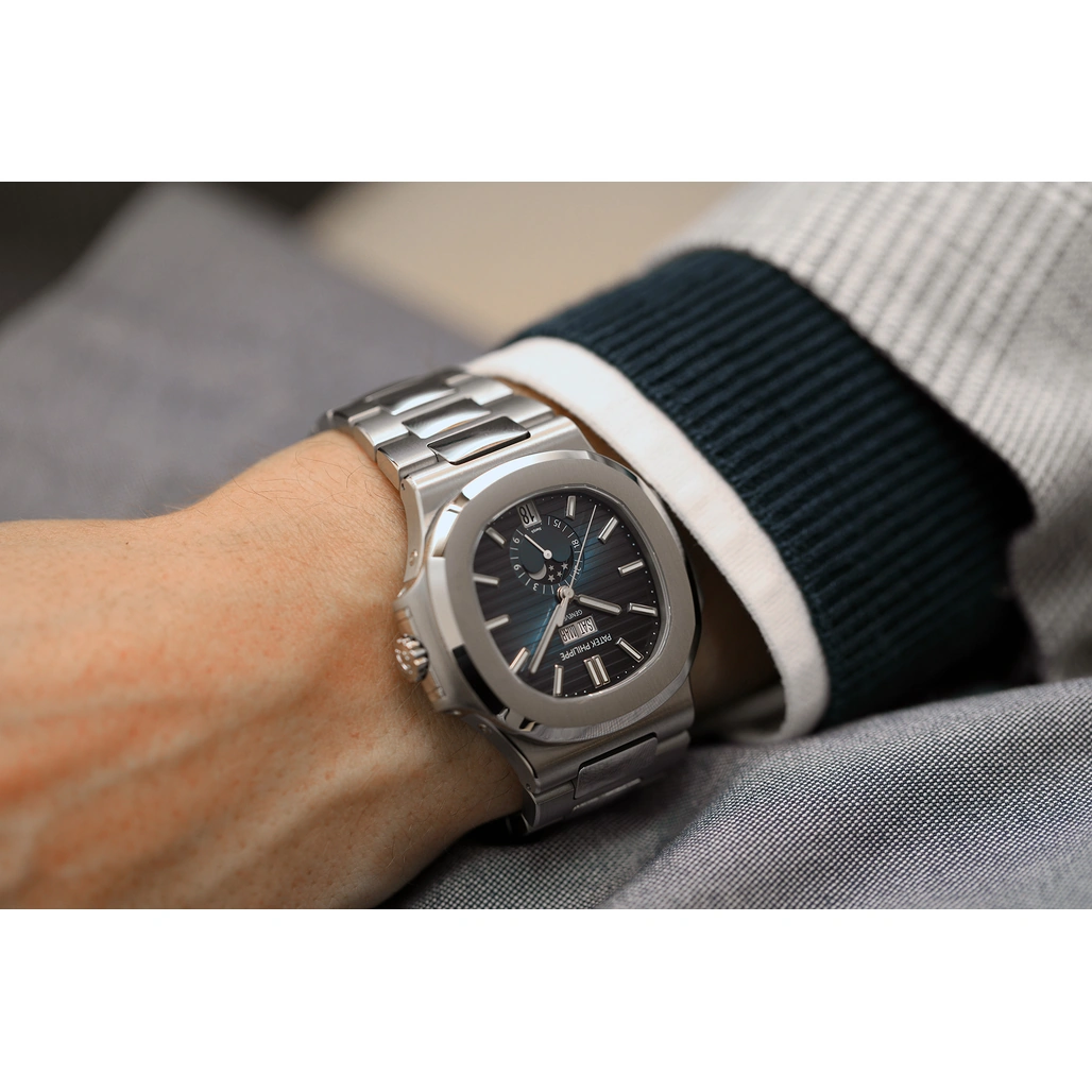 Patek Philippe Watch For Men - Nautilus Annual Calendar Moon Phase (5726-1A-014)