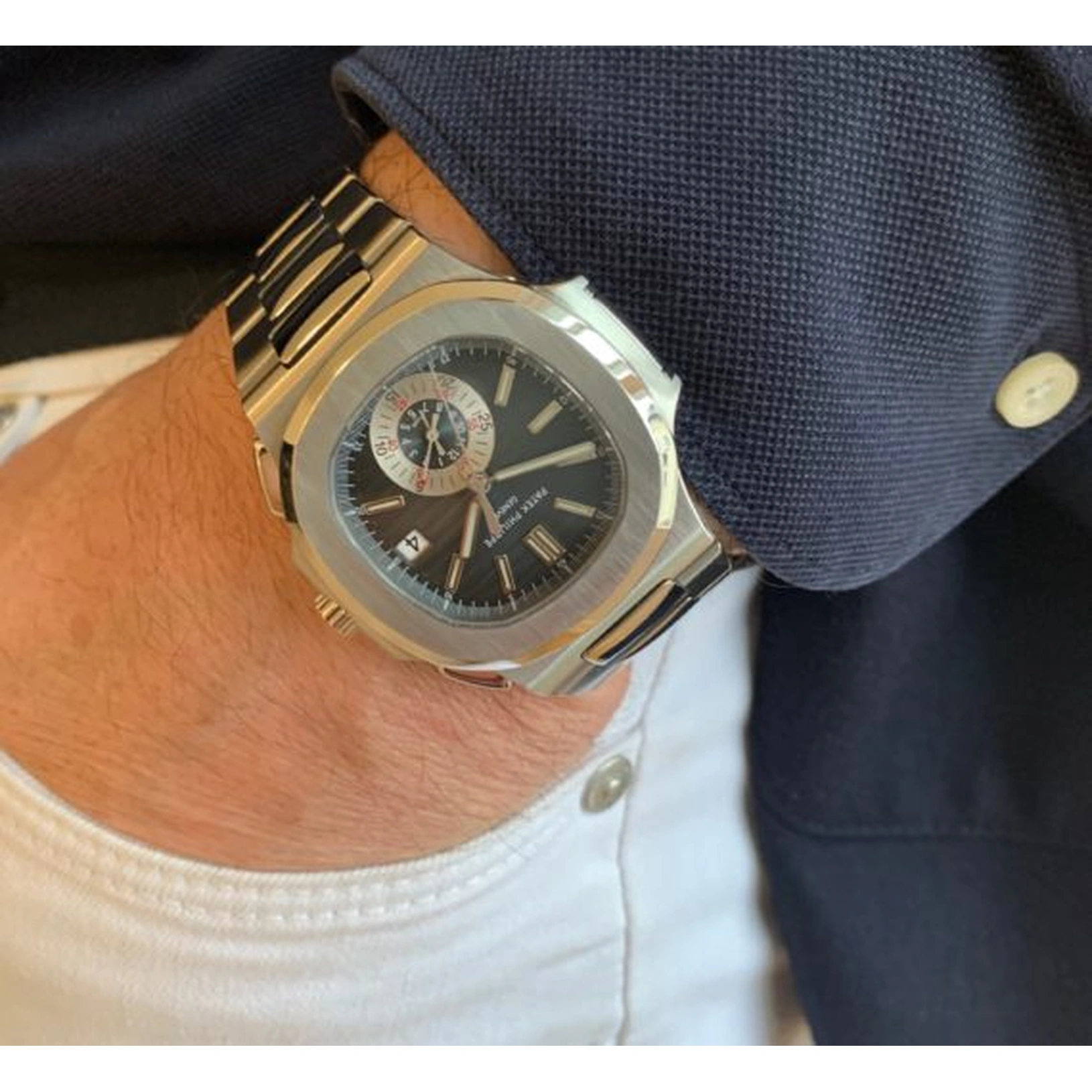 Patek Philippe Watch For Men - Nautilus Chronograph (5980-1A-014)