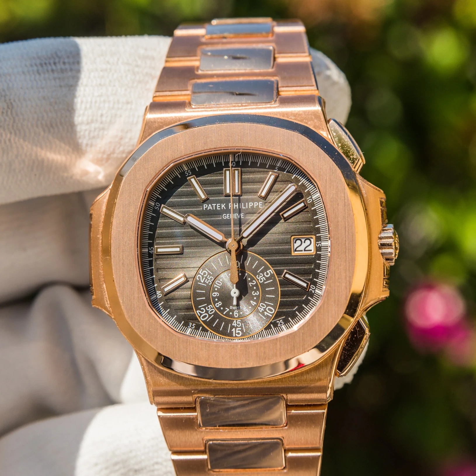 Patek Philippe Watch For Men - Nautilus Chronograph (5980-1R-001)