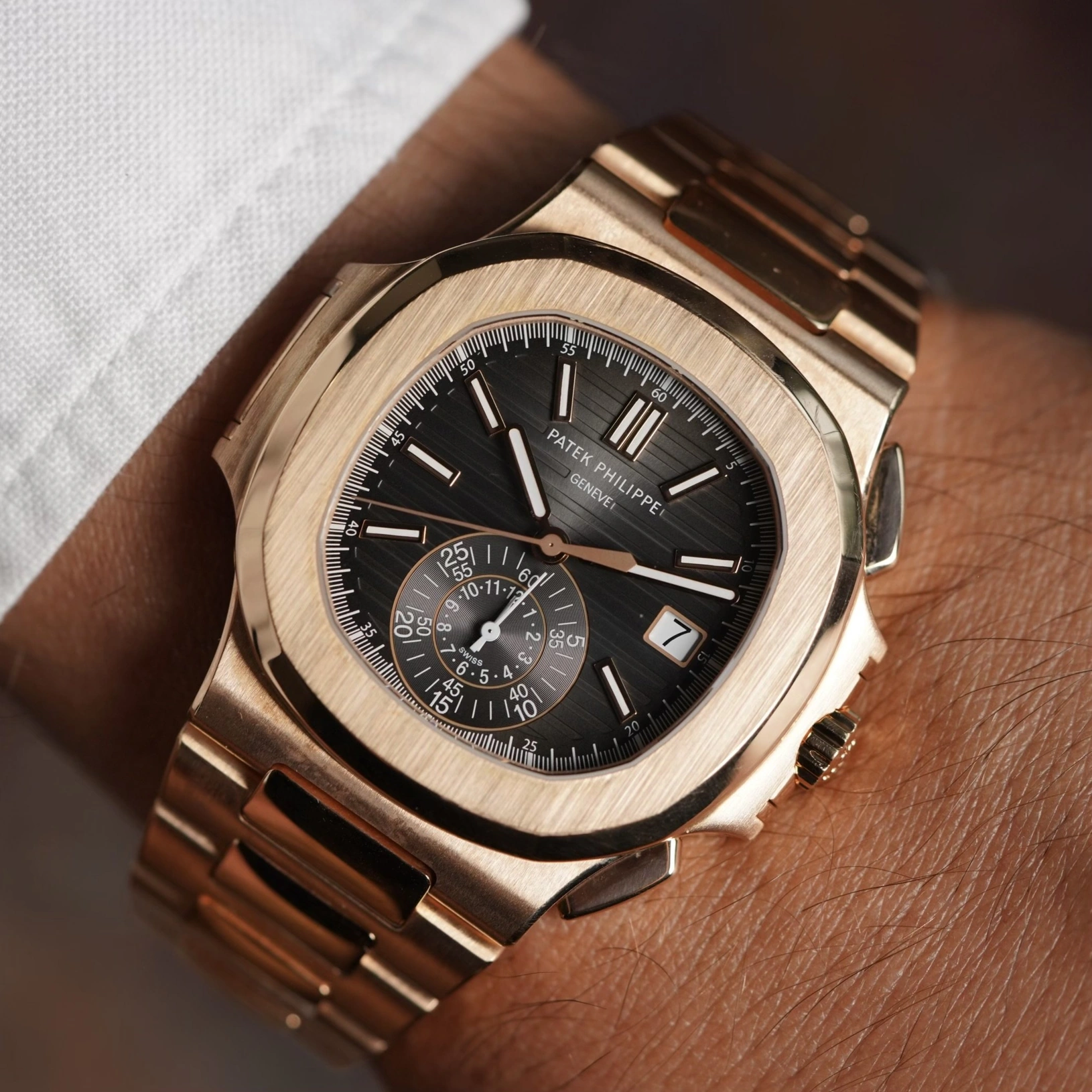 Patek Philippe Watch For Men - Nautilus Chronograph (5980-1R-001)