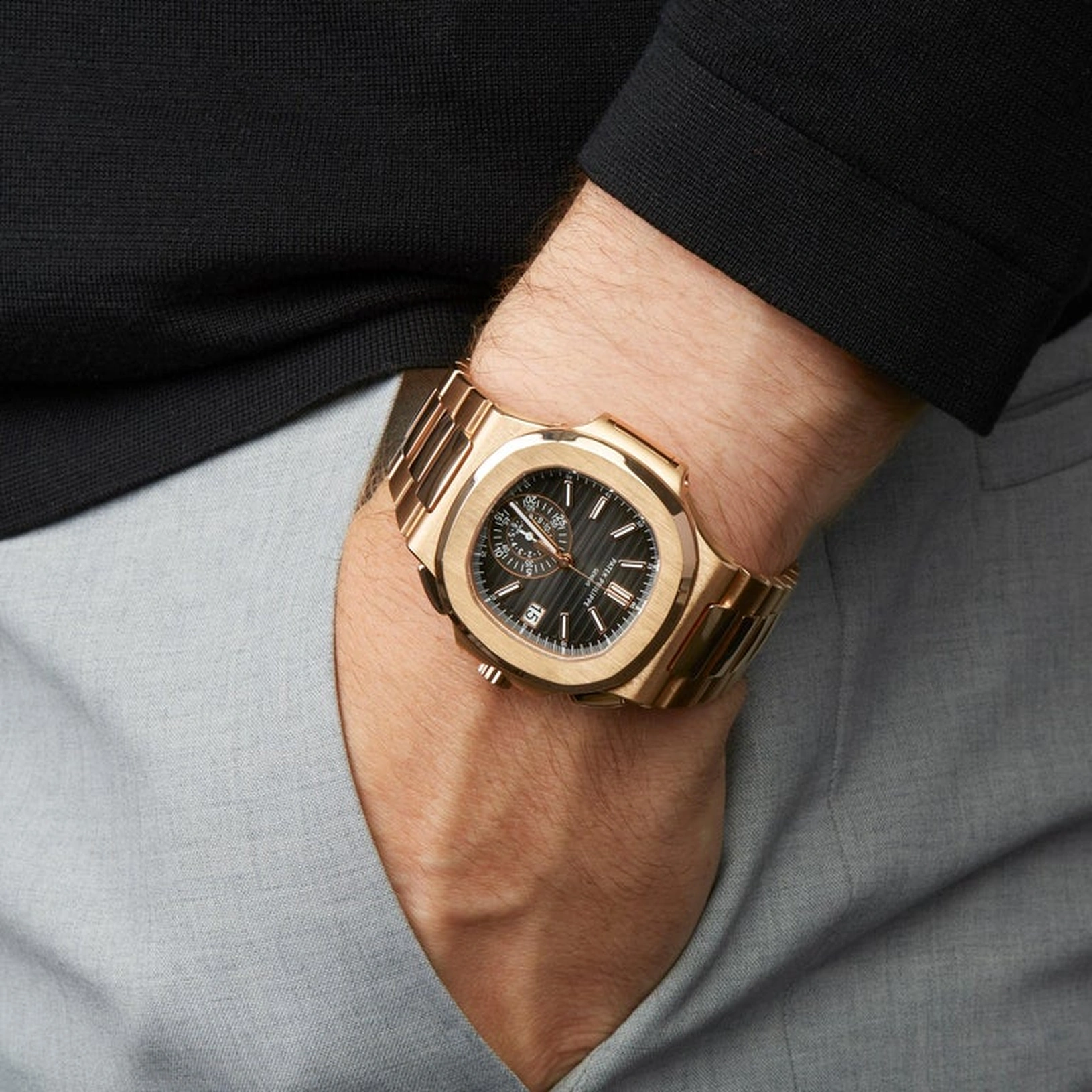 Patek Philippe Watch For Men - Nautilus Chronograph (5980-1R-001)