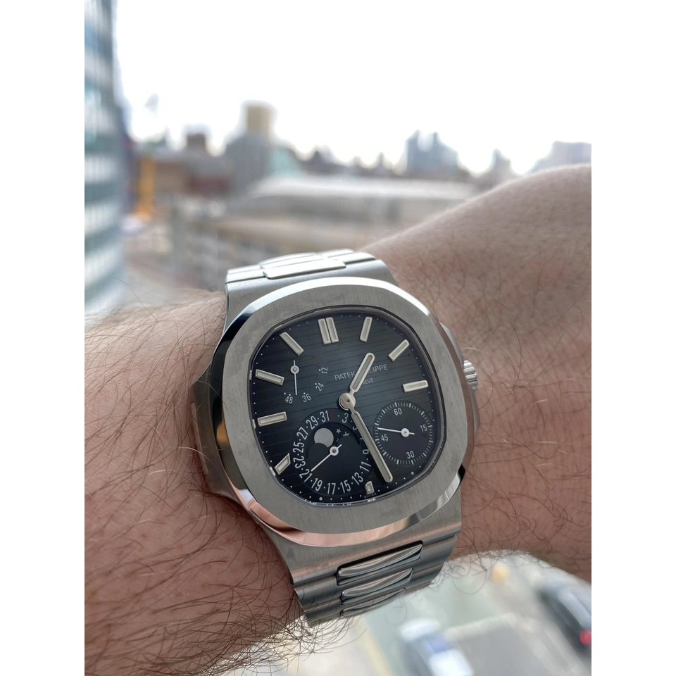 Patek Philippe Watch For Men - Nautilus Moon Phase (5712-1A-001)