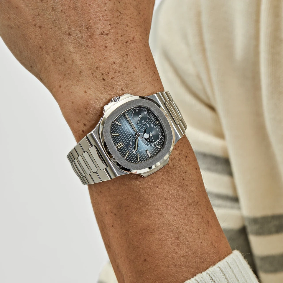 Patek Philippe Watch For Men - Nautilus Moon Phase (5712-1A-001)