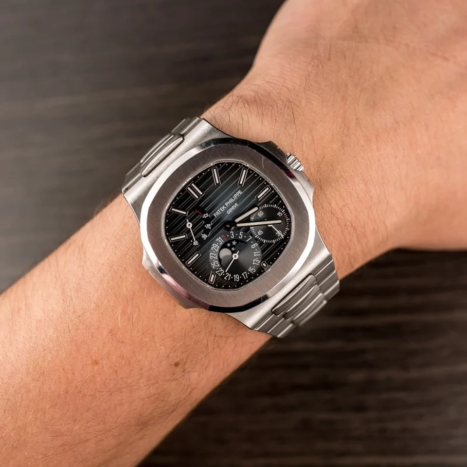 Patek Philippe Watch For Men - Nautilus Moon Phase (5712-1A-001)