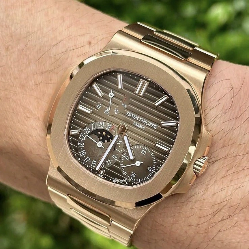 Patek Philippe Watch For Men - Nautilus Moon Phase (5712-1R-001)
