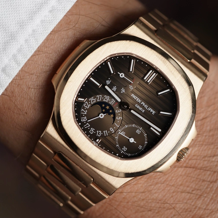 Patek Philippe Watch For Men - Nautilus Moon Phase (5712-1R-001)
