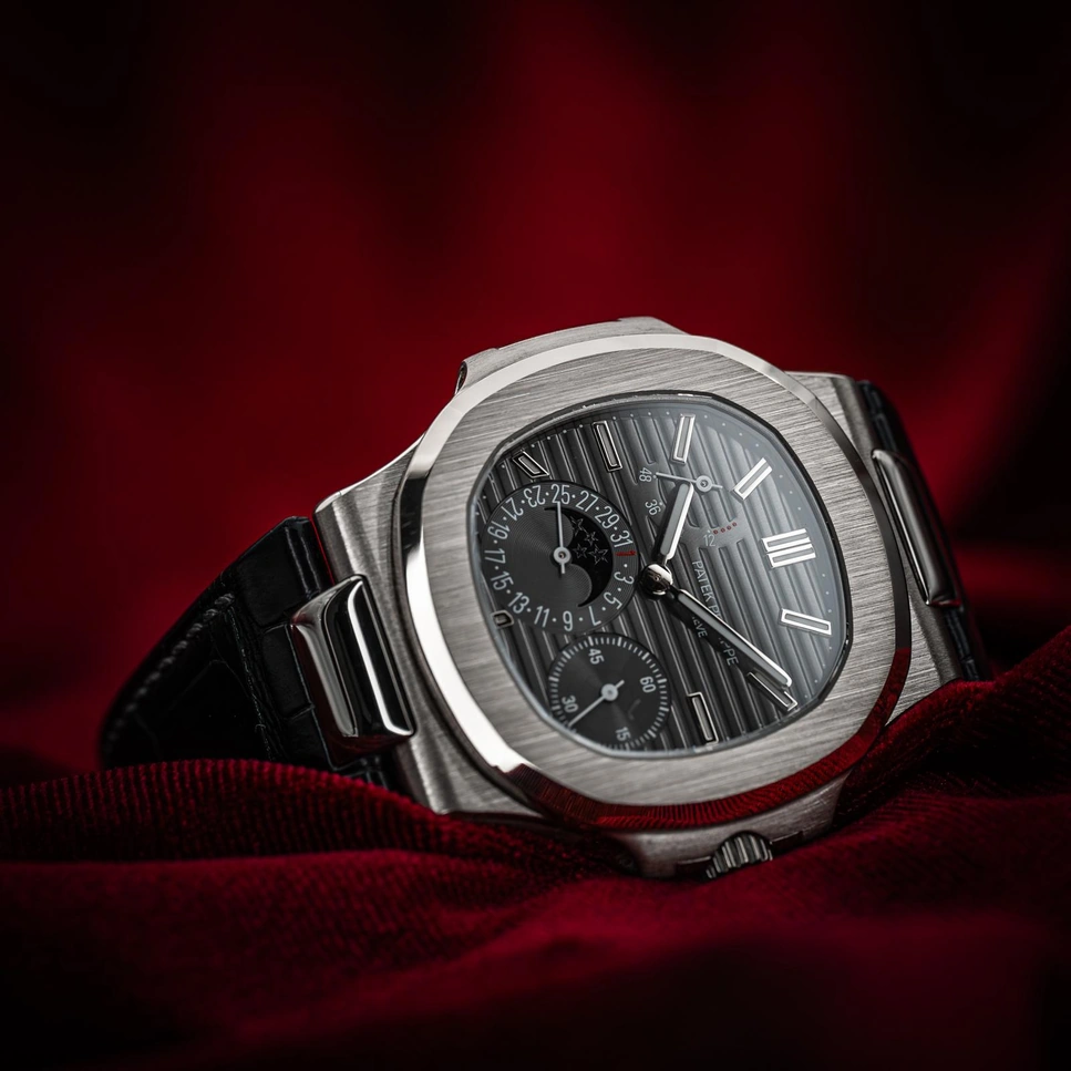 Patek Philippe Watch For Men - Nautilus Moon Phase (5712G-001)