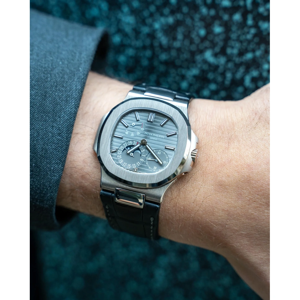Patek Philippe Watch For Men - Nautilus Moon Phase (5712G-001)