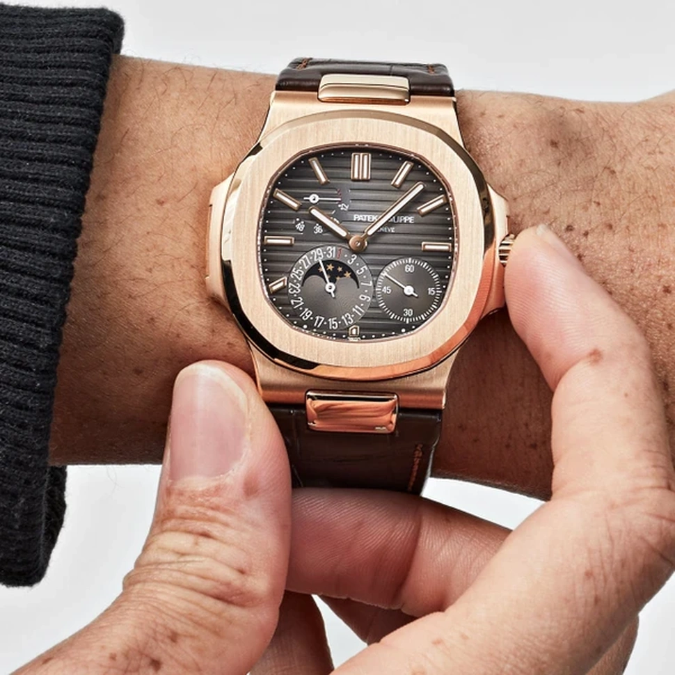 Patek Philippe Watch For Men - Nautilus Moon Phase (5712R-001)