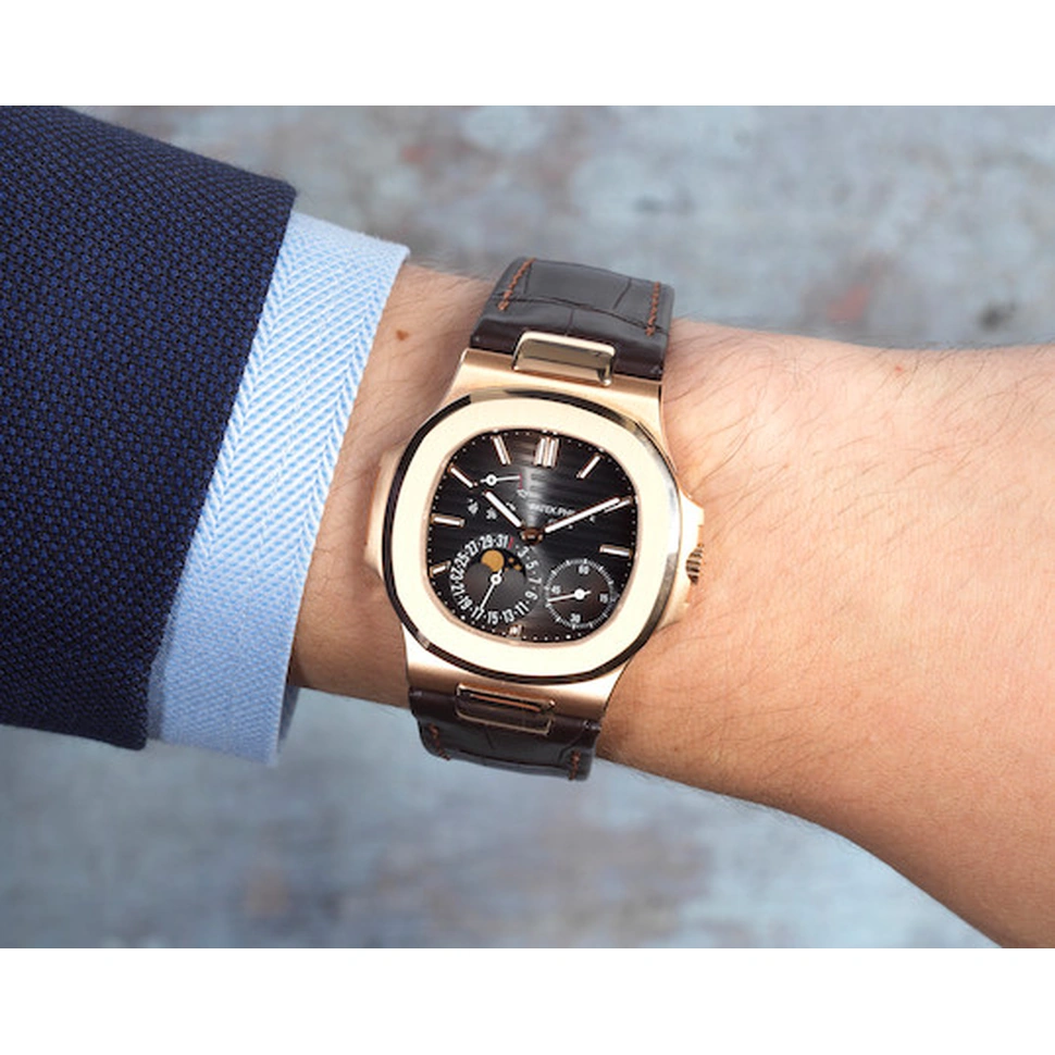 Patek Philippe Watch For Men - Nautilus Moon Phase (5712R-001)