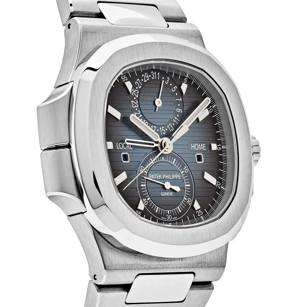 Patek Philippe Watch For Men - Nautilus Travel Time Flyback Chronograph (5990-1A-011)