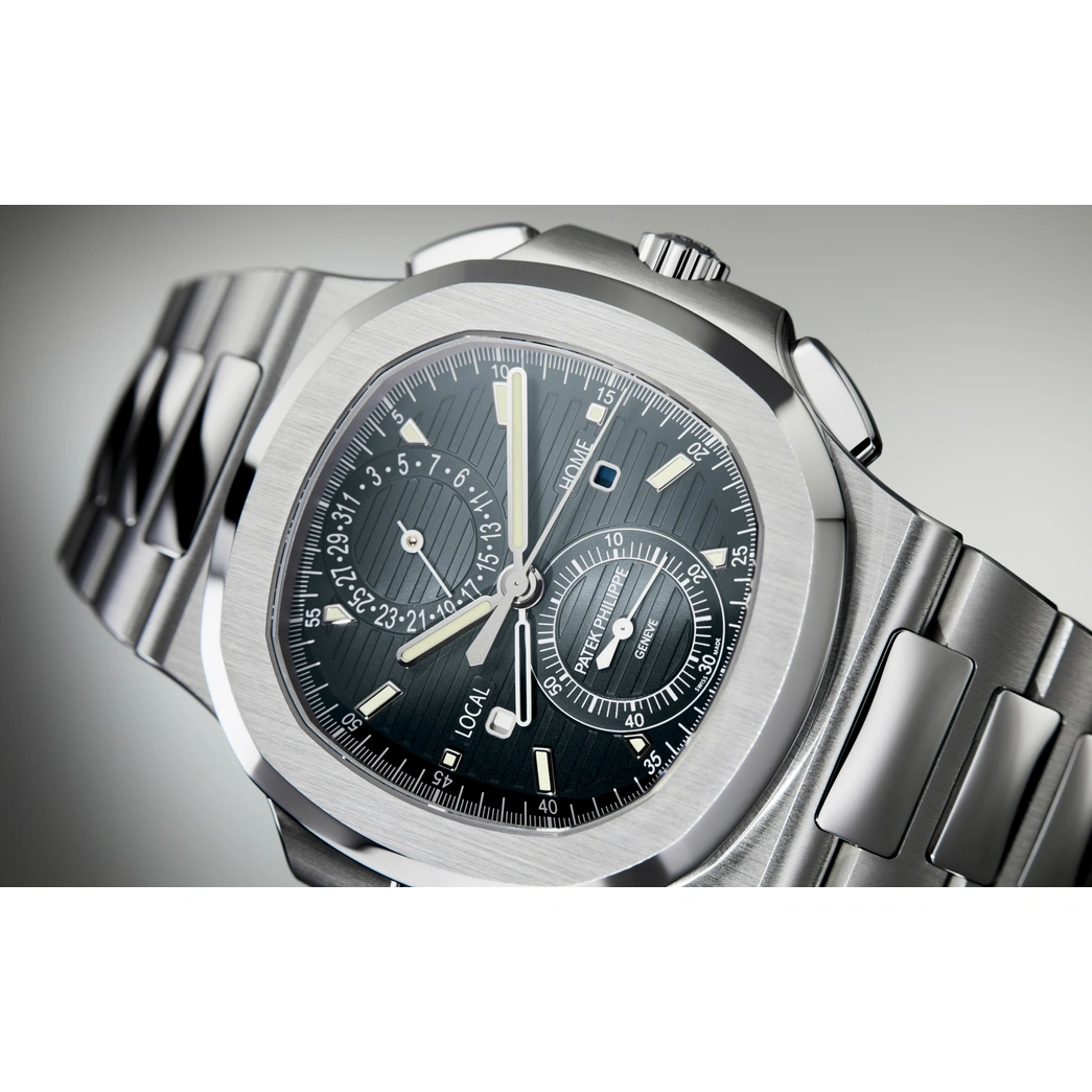 Patek Philippe Watch For Men - Nautilus Travel Time Flyback Chronograph (5990-1A-011)