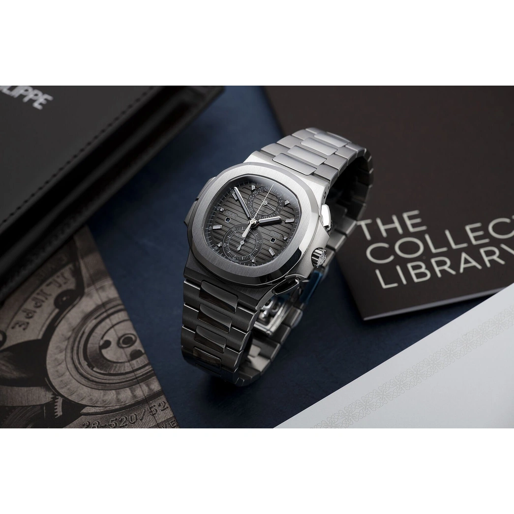 Patek Philippe Watch For Men - Nautilus Travel Time Flyback Chronograph (5990-1A-011)