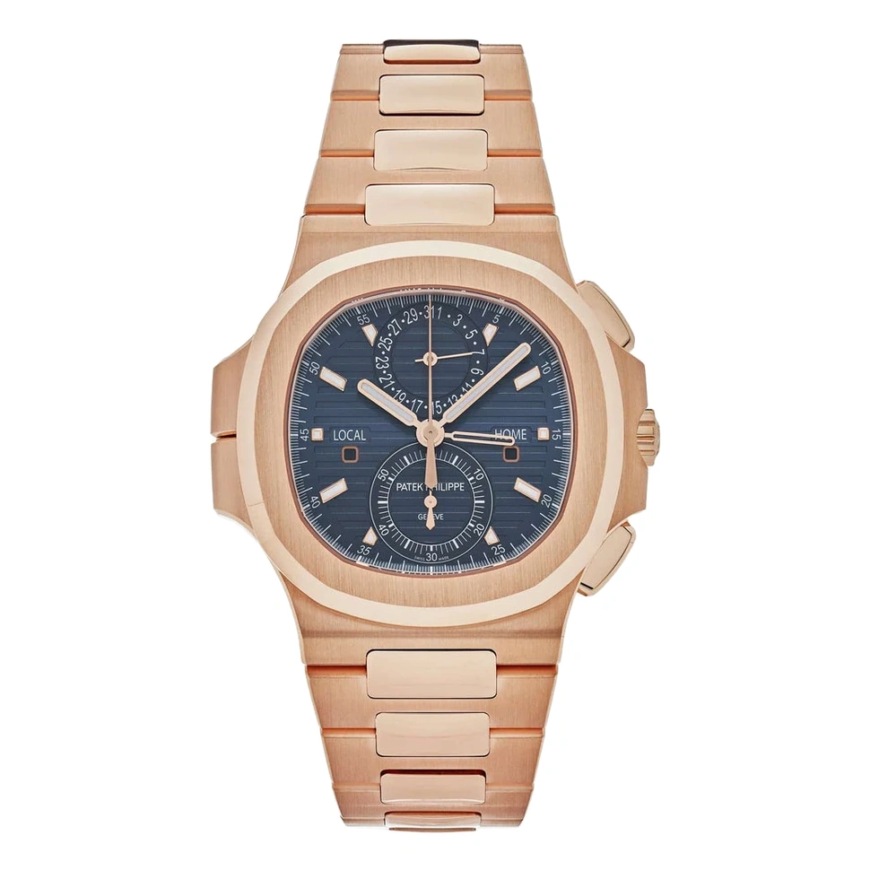 Patek Philippe Watch For Men - Nautilus Travel Time Flyback Chronograph (5990-1R-001)