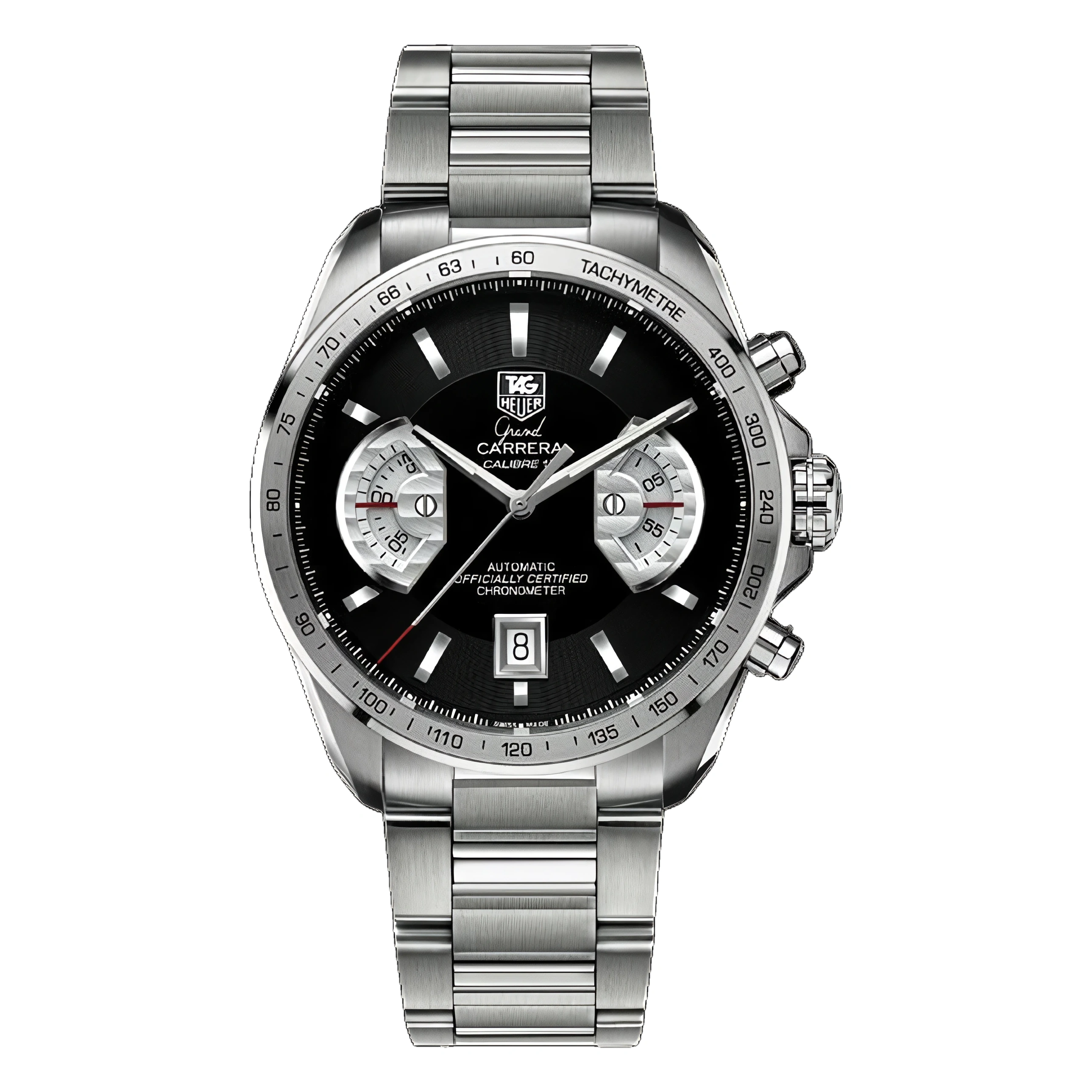 TAG Heuer Watch For Men - Grand Carrera Calibre 17 Chronograph - Ref. CAV511A.BA0902