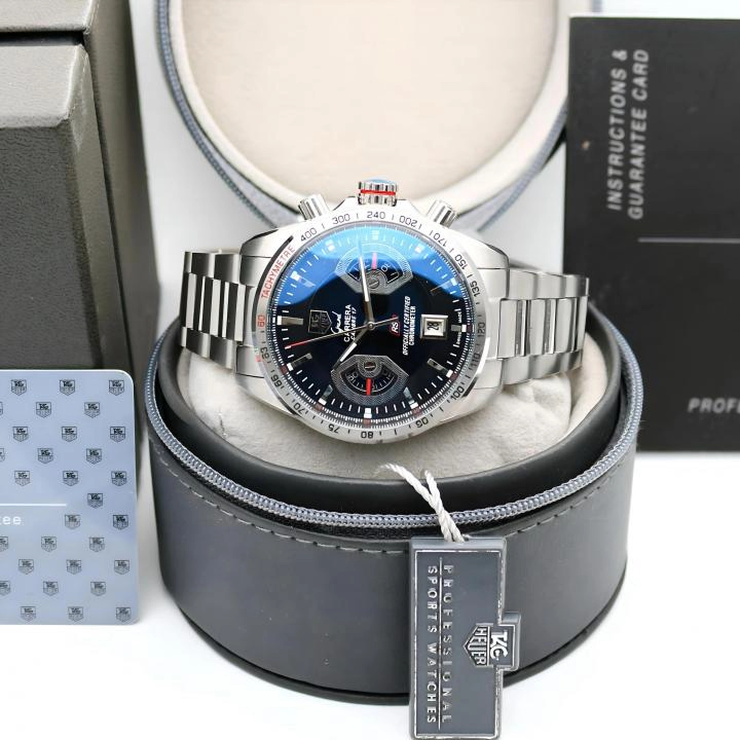 TAG Heuer Watch For Men - Grand Carrera Calibre 17 Chronograph - Ref. CAV511A.BA0902