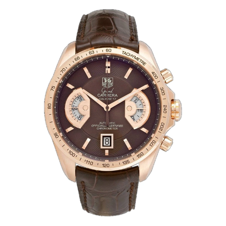TAG Heuer Watch For Men - Grand Carrera Calibre 17 Chronograph - Ref. CAV514B.FC8171