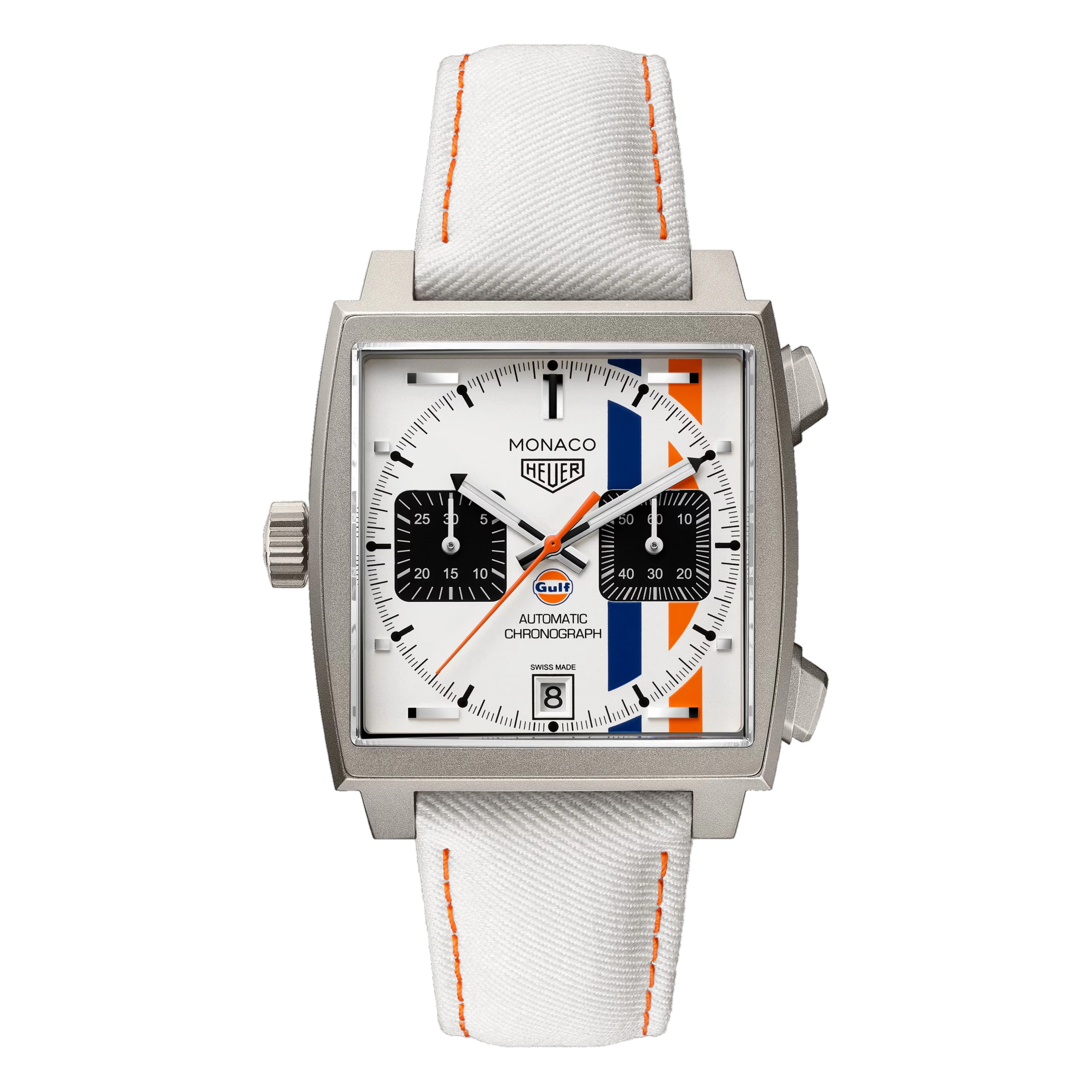 TAG Heuer Watch For Men - Monaco - Ref. CAW218G.EB0393