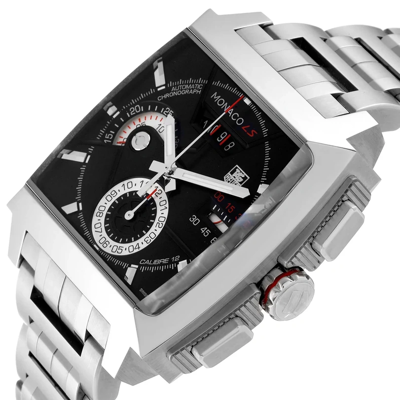 TAG Heuer Watch For Men - Monaco LS - Ref. CAL2110.BA0781