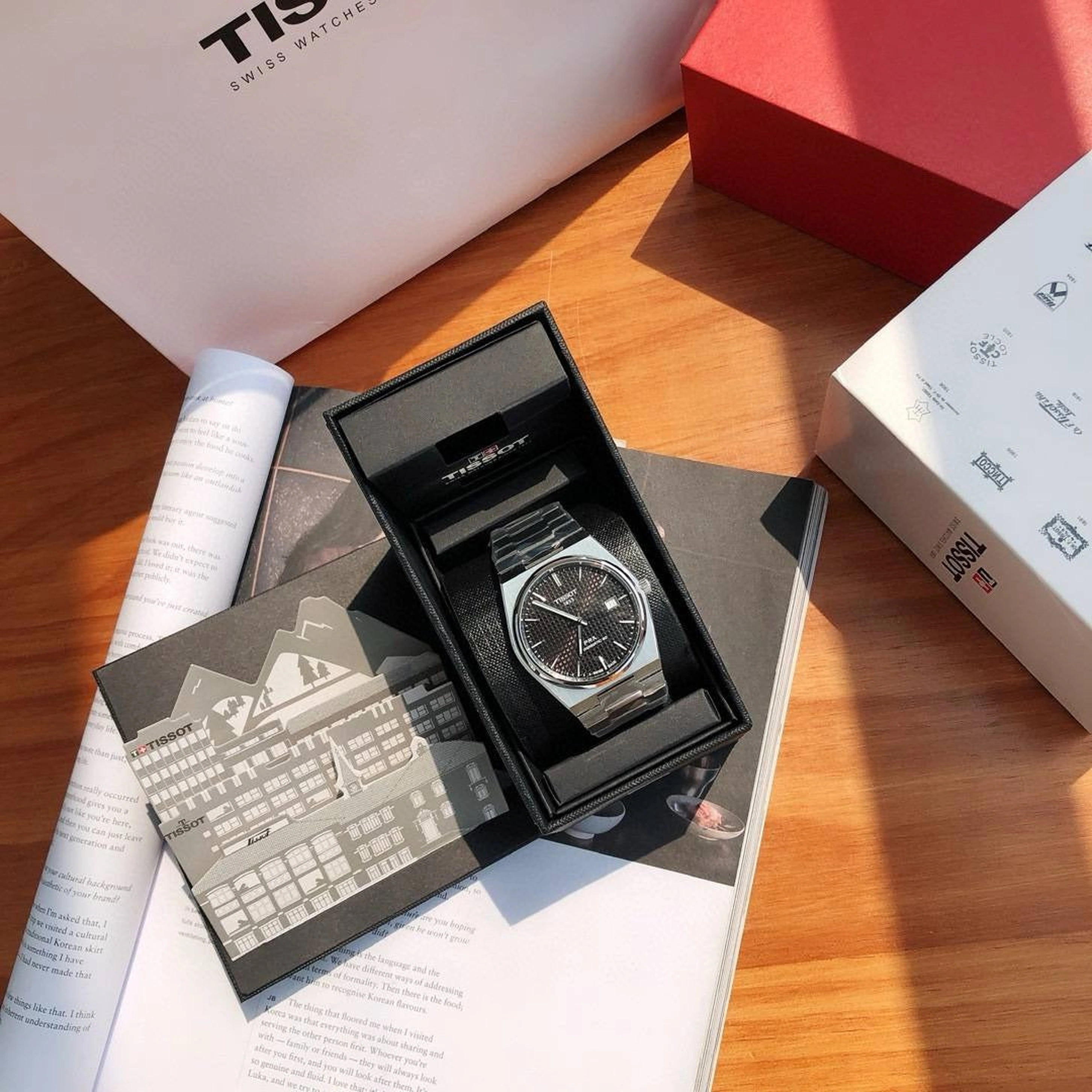 Tissot Watch For Men - PRX - Black Dial