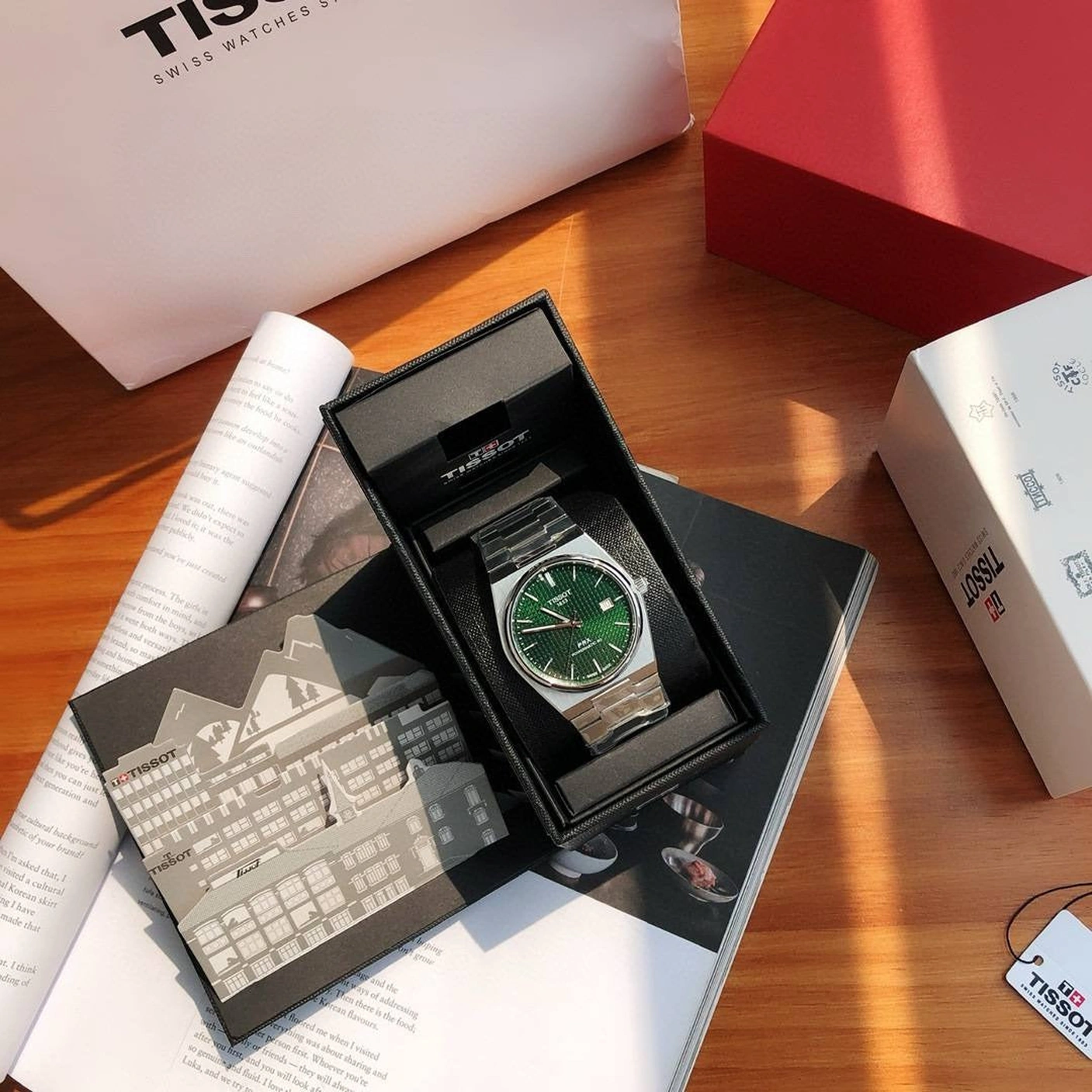 Tissot Watch For Men - PRX - Green Dial