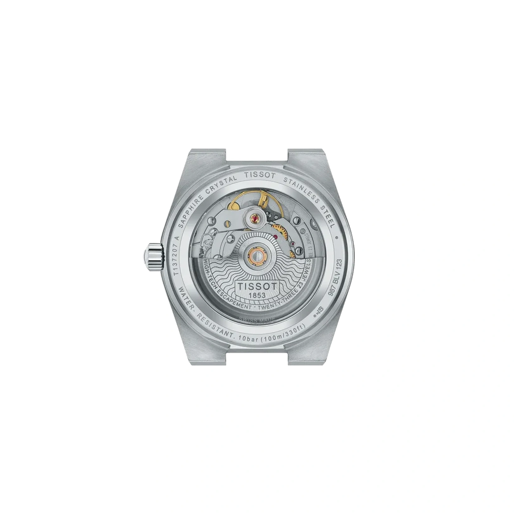 Tissot Watch For Men - PRX Powermatic 80 - Ref. T137.407.11.091.01