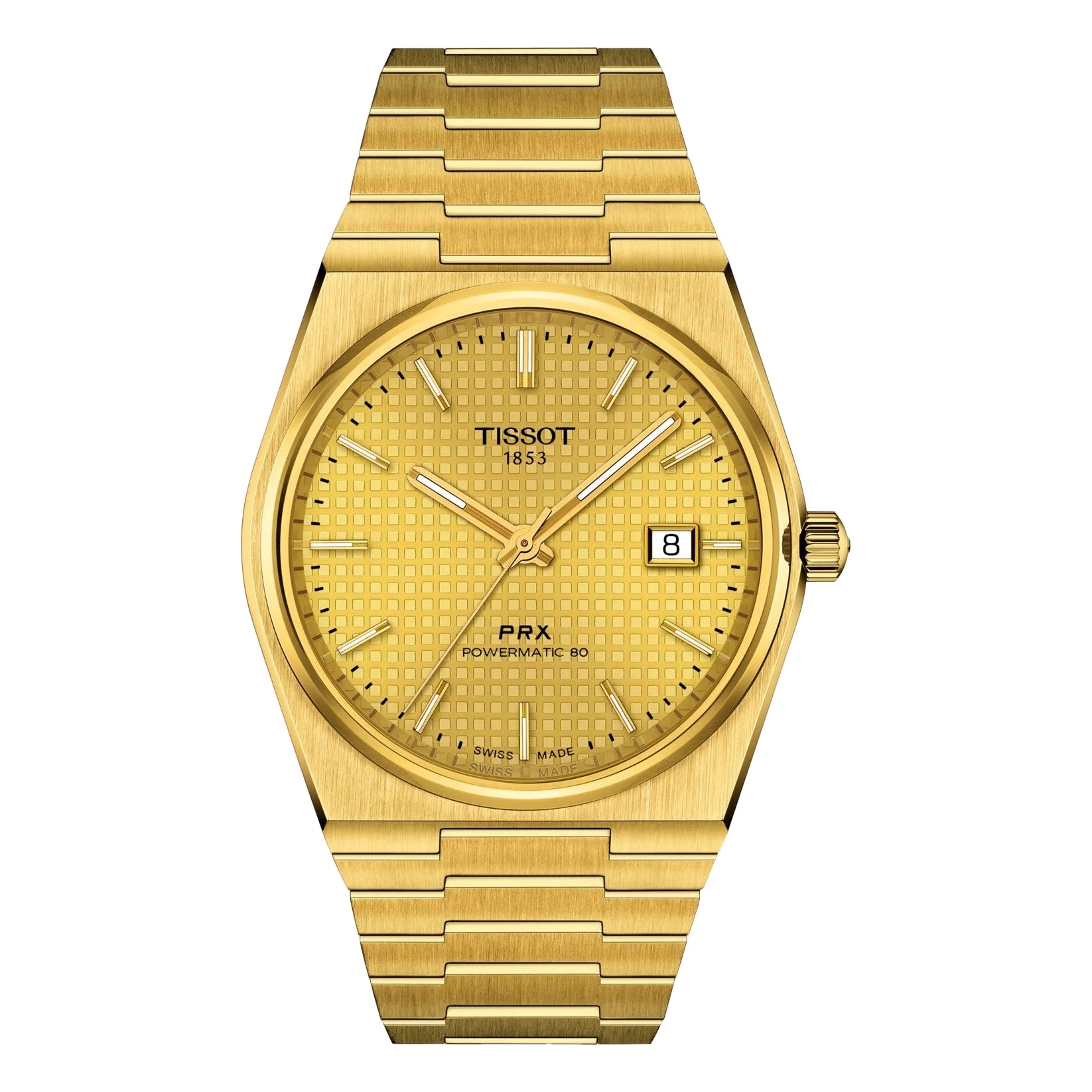 Tissot Watch For Men - PRX Powermatic 80 - Ref. T137.407.33.021.00