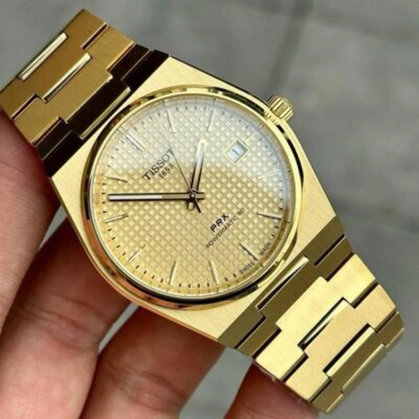 Tissot Watch For Men - PRX Powermatic 80 - Ref. T137.407.33.021.00