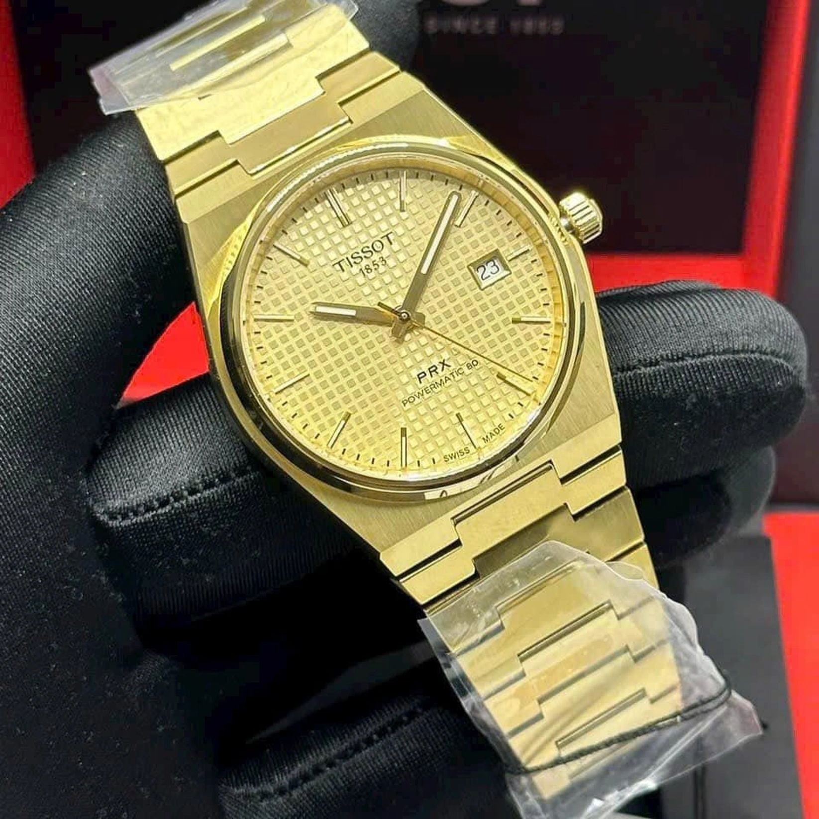 Tissot Watch For Men - PRX Powermatic 80 - Ref. T137.407.33.021.00