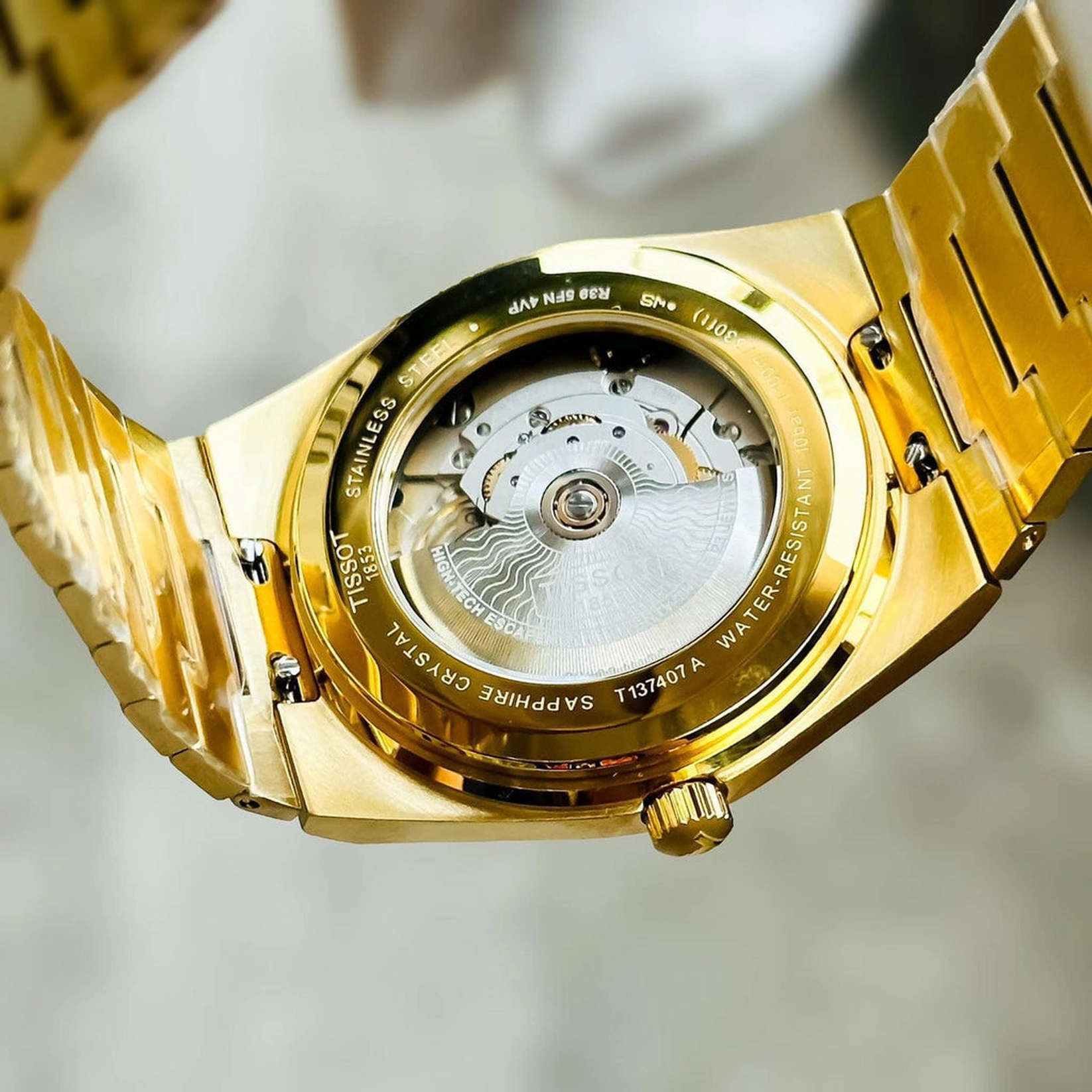 Tissot Watch For Men - PRX Powermatic 80 - Ref. T137.407.33.021.00
