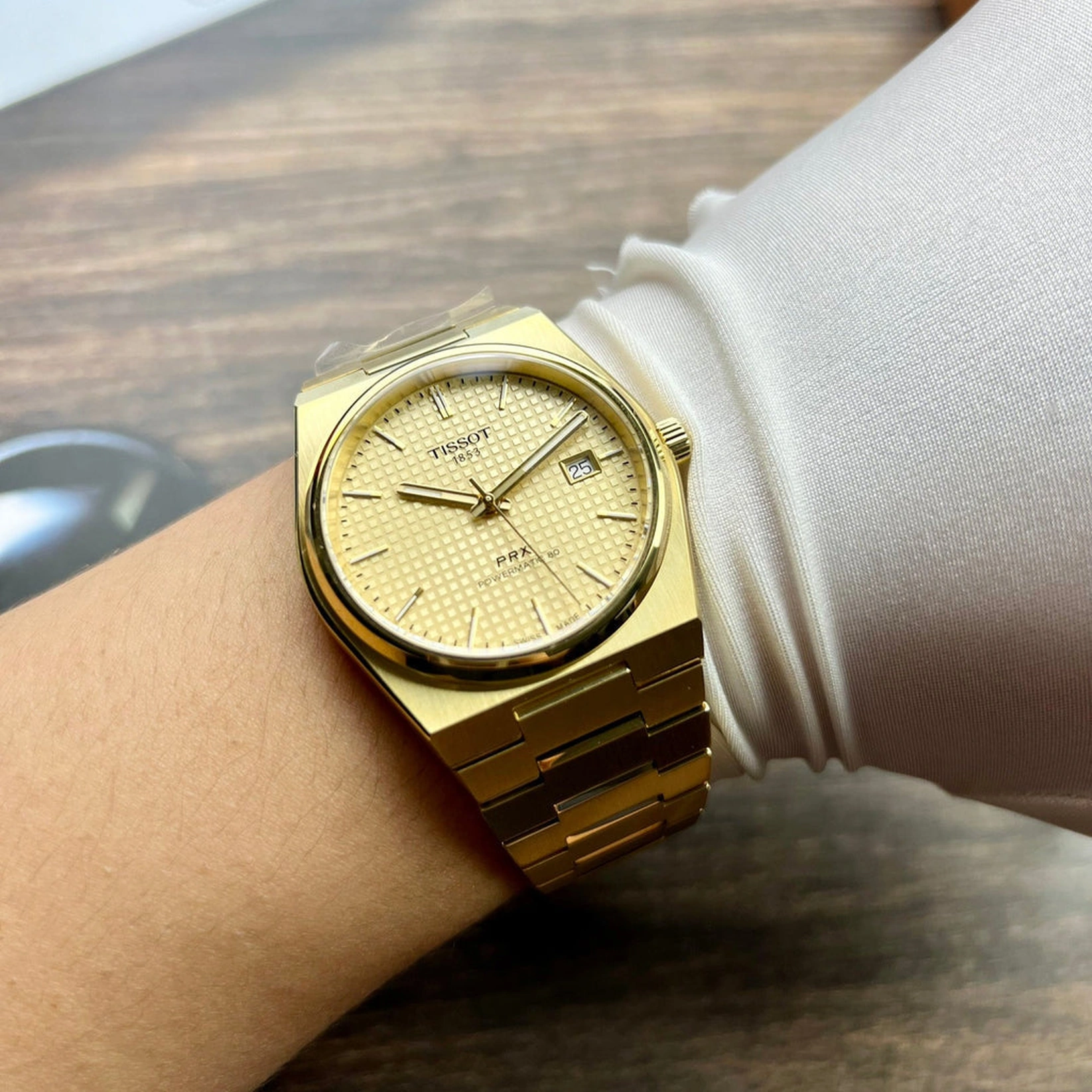 Tissot Watch For Men - PRX Powermatic 80 - Ref. T137.407.33.021.00