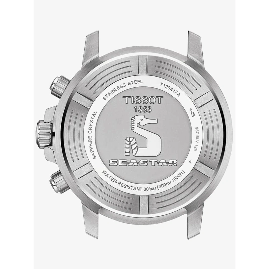 Tissot Watch For Men - Seastar 1000 Chronograph - Ref. T120.417.11.041.02