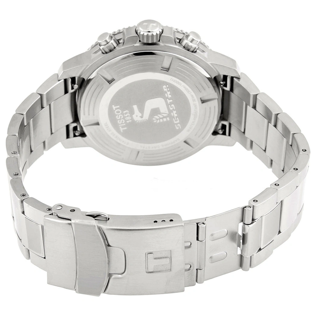 Tissot Watch For Men - Seastar 1000 Chronograph - Ref. T120.417.11.041.03