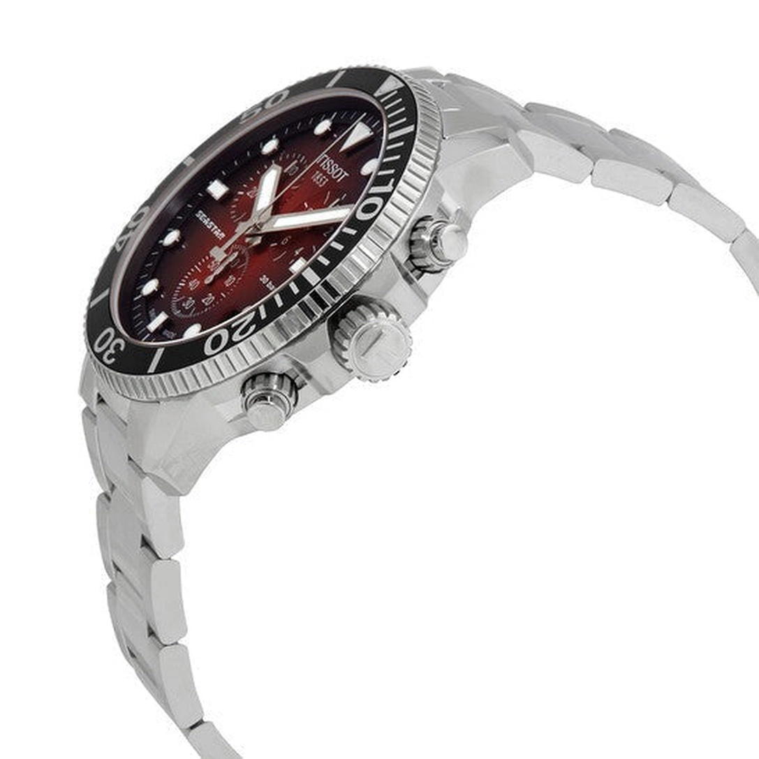 Tissot Watch For Men - Seastar 1000 Chronograph - Ref. T120.417.11.421.00