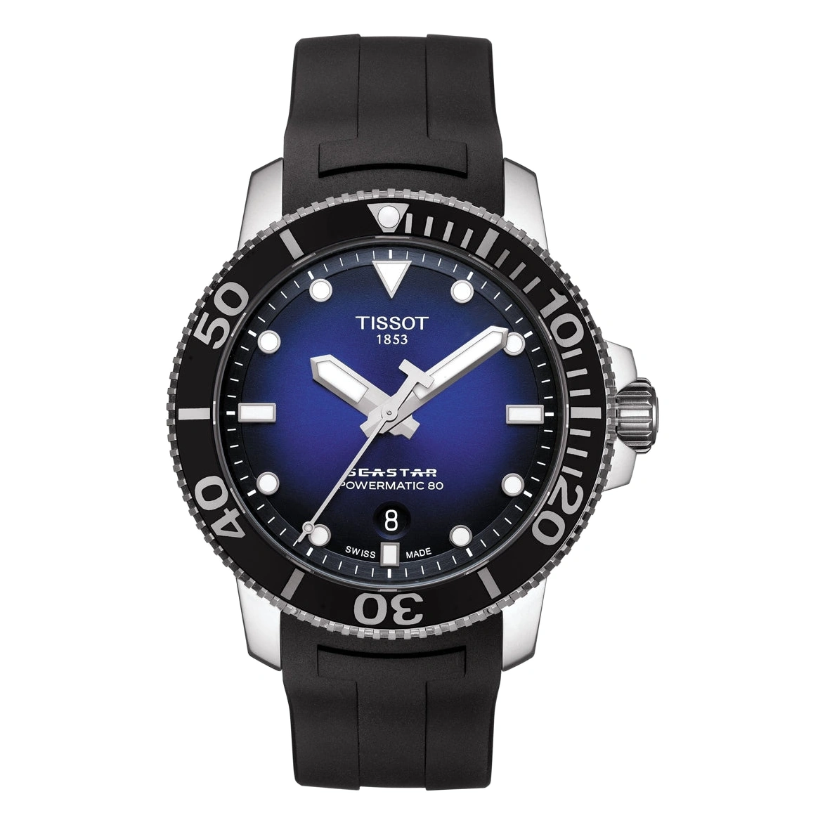Tissot Watch For Men - Seastar 1000 Powermatic 80
