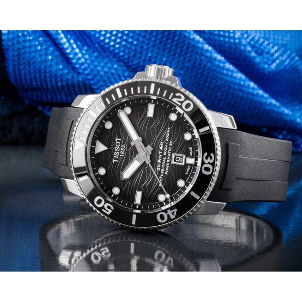 Tissot Watch For Men - Seastar 2000 Professional Powermatic 80