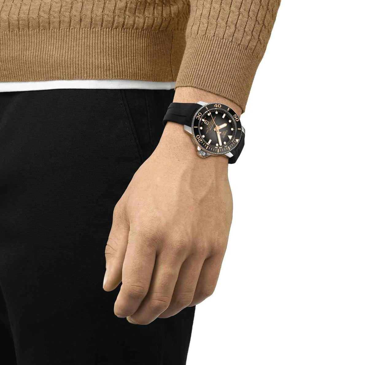 Tissot Watch For Men - Seastar 2000 Professional Powermatic 80